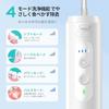 COSLUS T40 Ultra-Compact Cordless Jet Washer, Portable Oral Irrigator, Lightweight (207g), Detachable Tank, 4-Level Water Flow Adjustment, IPX7 Waterp