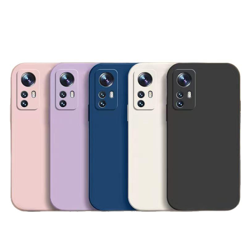 Applicable To Xiaomi 11Spro Mobile Phone Case, Solid Color Rubik's Cube Liquid All-inclusive Anti-drop Xiaomi Silicone Straight Edge Soft Case