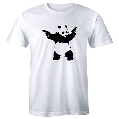 Panda Urban Graffiti Cool Fashion Funny Shirt Men's T-shirt Tee Gift Gun 2A Unisex T-Shirt