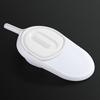 Bedridden elderly paralyzed patients horizontal bedpan with lid attached postpartum women sitting on the bedpan