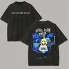 Bocchi the Rock Neues gewaschenes T-Shirt Einzigartige Kleidung Ganzjahres-Unisex Vintage Streetstyle Stilvolles weiches Baumwoll-T-Shirt