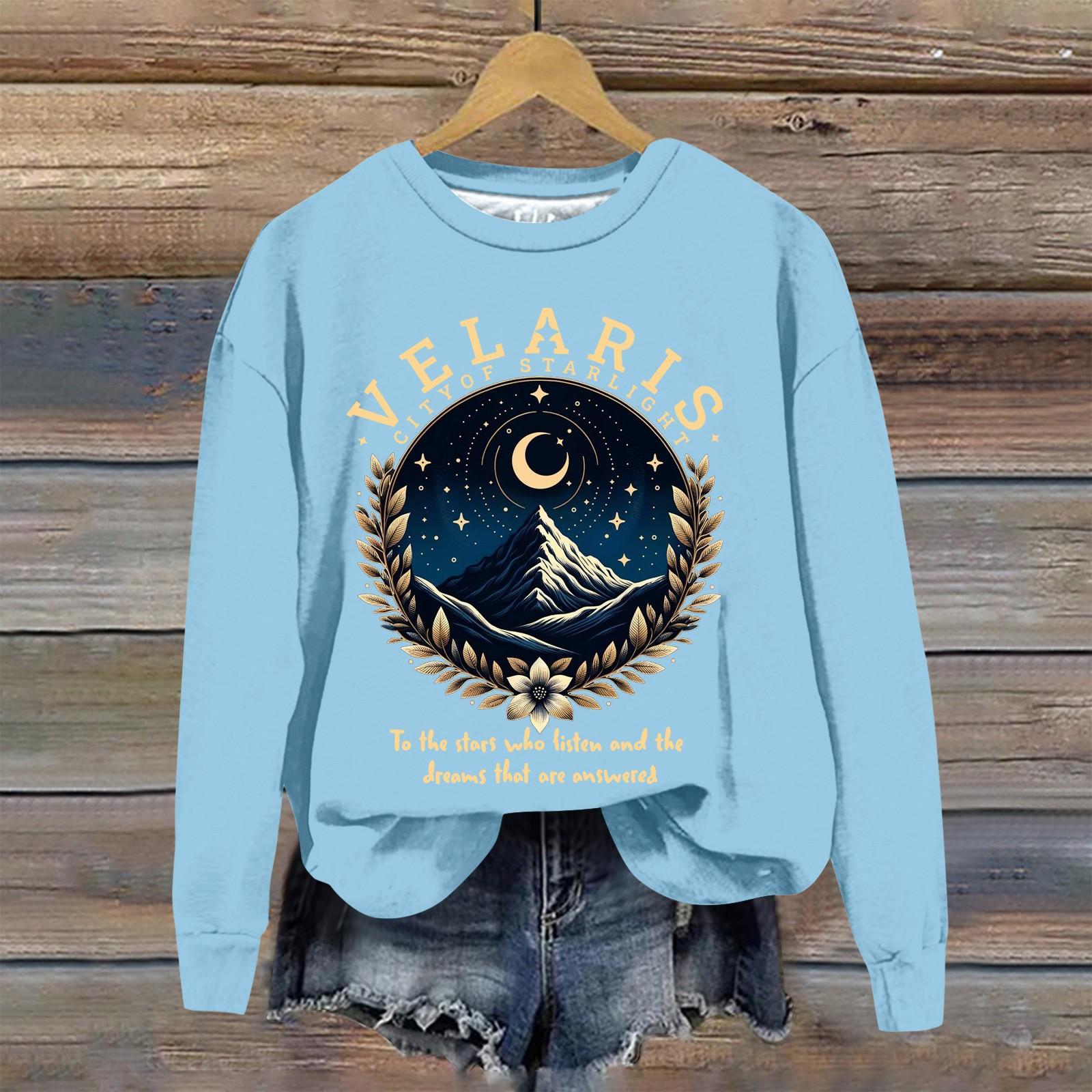 

Женский повседневный свободный топ с круглым вырезом и длинными рукавами с капюшоном L