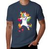 Dabbing Football Unicorn Tshirt Breathable Mesh Panel Tshirt