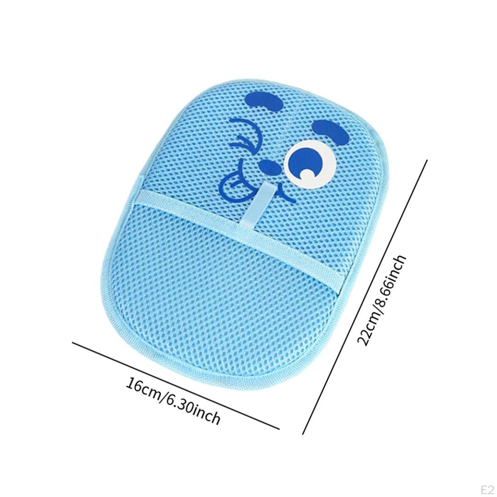 Electrostatic Pet Hair Removal Glove Deshedding Brush Grooming for Couch