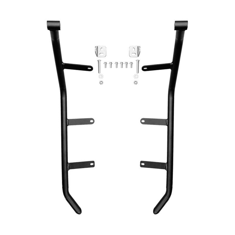 Zongshen Cyclone RT2 Front & Rear Anti-Fall Bars and Tail Rack for Scooter Collision Protection