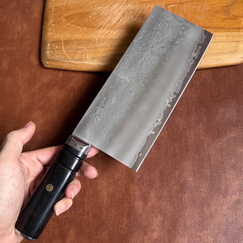 8 Inch Chinese Chef Knife Stainless Silver Steel No. 3 VG10 Sanmai-gawari Blade Slicing Vegetables Cleaver Meat Kitchen Knives