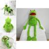 Urocza 18-calowa pluszowa zabawka-lalka Żaba Kermit z Muppetów do miękkiego przytulania i zabawy