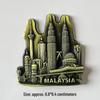 Petronas Towers Souvenir Magnet - Kuala Lumpur Landmark