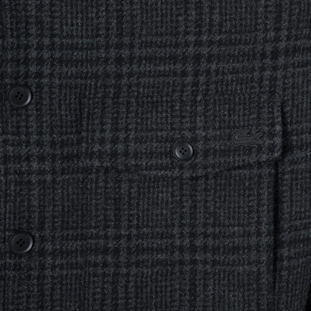 Lacoste Men's Quilted Lining Wool Drizzler Jacket BH533E-55N050