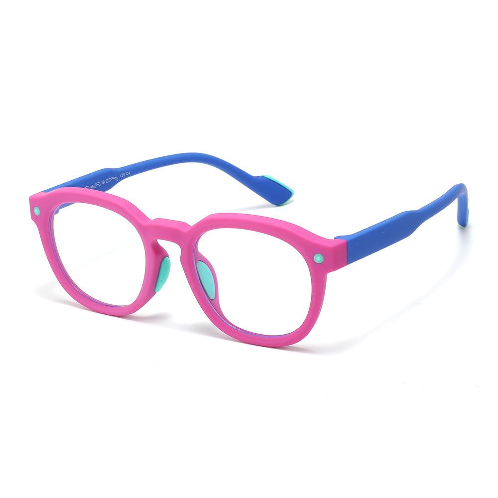 Children s Anti-Blue Light Glasses Trendy Children s Eyeglass Frames Children s Myopia Compatible Glasses