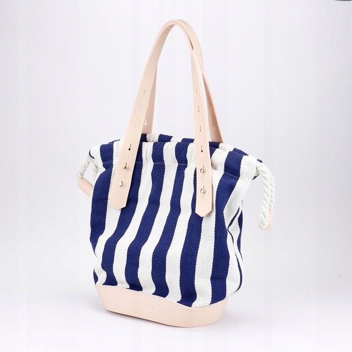 Zaxy ZZ0008 women's beach bag navy blue small waterproof stylish
