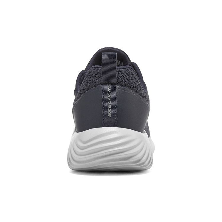 Skechers Bounder Mesh Comfortable Sports Low Top Casual Running Shoes Men Sneaker Blue 232005-NVY