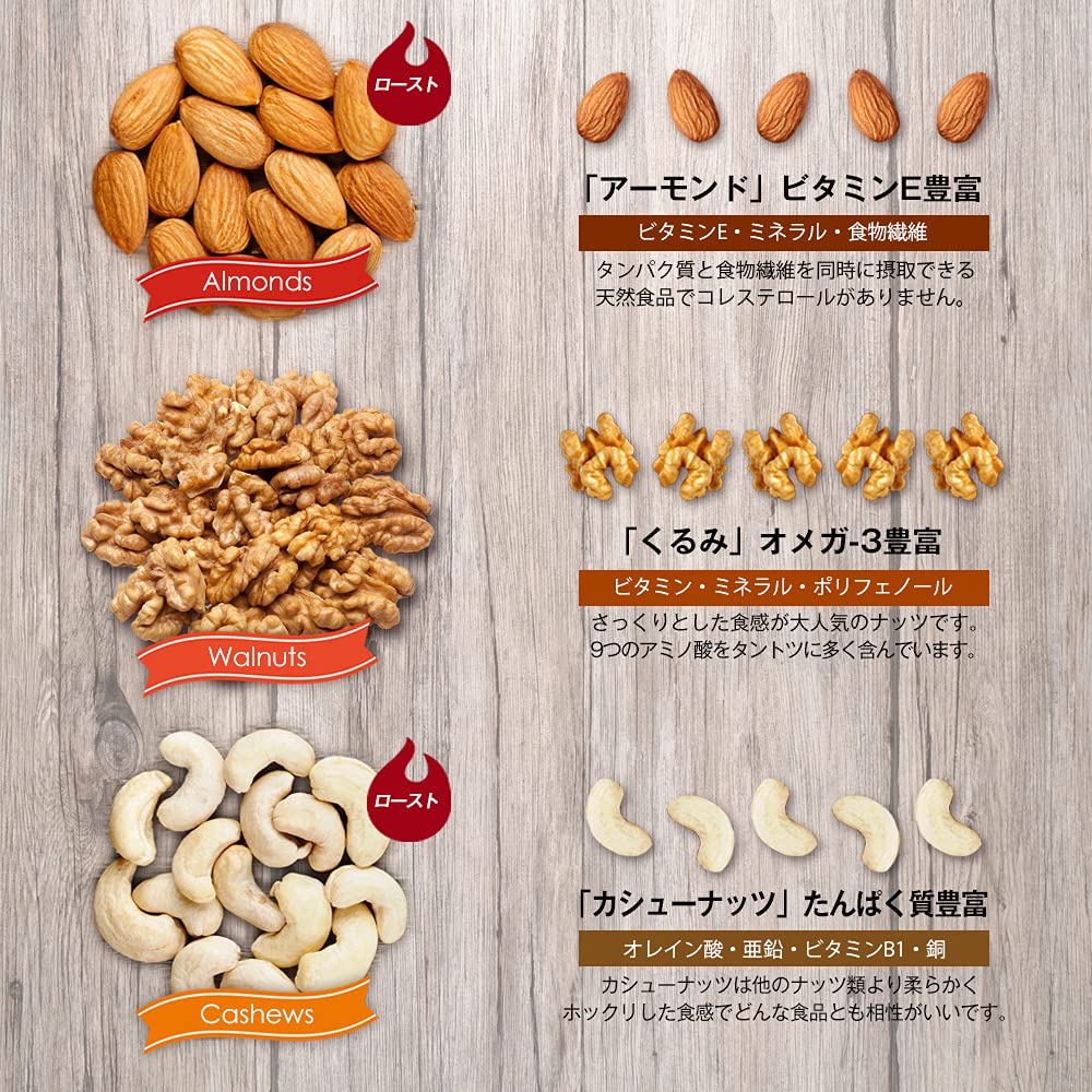 8 Super Premium Mixed Nuts 800g 20g x 40 Bags Unsalted No Flavors or Preservatives Direct Import Snack Food Storage