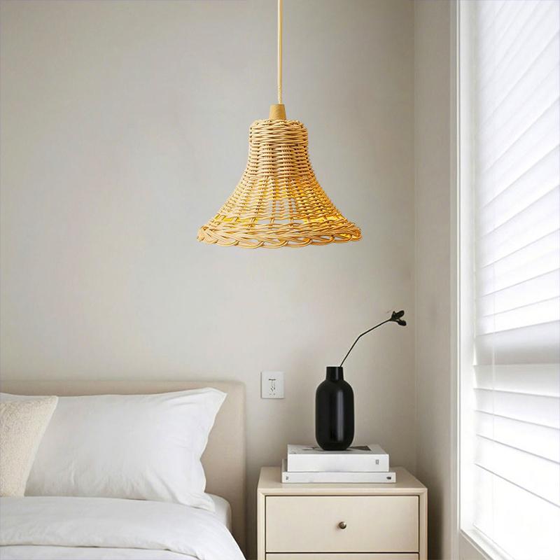 Handmade Lampshade Hand Woven Lamp-chimney Ornament Light Cover Bar Lighting Living Room Gift Creative Home Decor