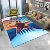 Top Gun Classic Movie Sign Tom Cruise Carpet Rug for Home Living Room Bedroom Sofa Doormat Decor,kid Area Rug Non-slip Floor Mat
