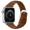 Replacement Strap for Apple Watch Series 10 9 8 7 SE 6 5 4 3 2 1 42mm 41mm 40mm 38mm Litchi Texture PU Leather Watch Band