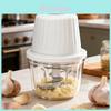 Electric Garlic Crusher With Usb Rechargeable Compact Mini Food Processor For Home Cooking