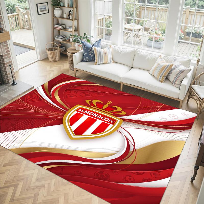 Monaco FC Design Crystal Velvet Carpet Cozy Non?Slip Printed Rug For Bedroom Living Room Entrance