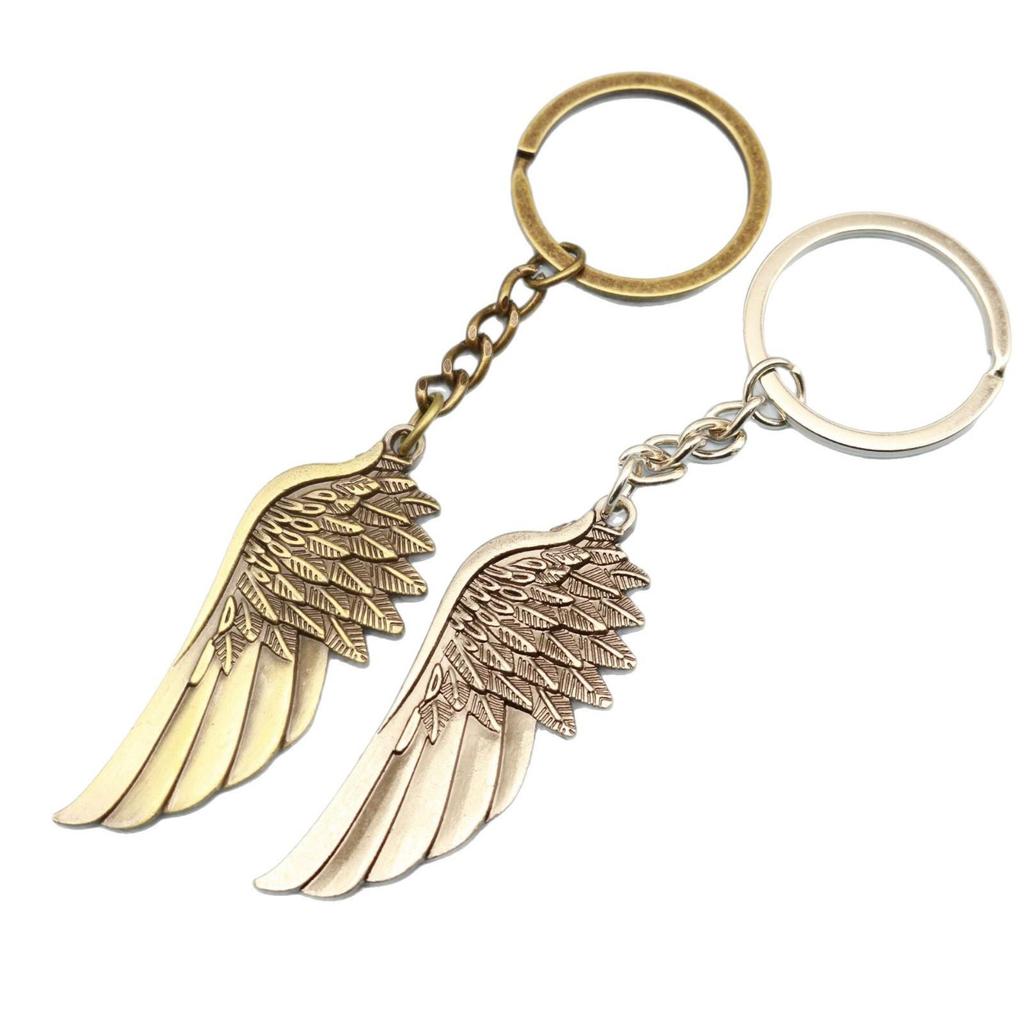 Simple Large Wings Pendant Keychain