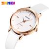 Moment Beauty Spot Ladies Watch Leather Belt with Simple Exam Special Quartz Student Watch