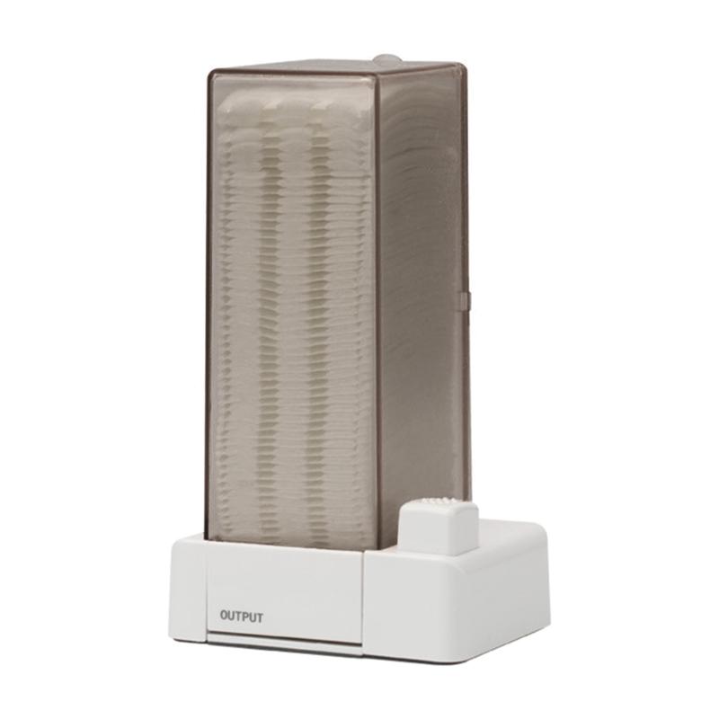 Contenitore Cotone Cosmetico Touch Control Scatola Dispenser da Parete con Dischetti Omaggio Salvaspazio Scatola Contenitore