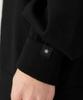 Snow Peak Washable Wool Turtleneck Knit Knit and Sew Long Sleeve for Men and Size S KN-25AU002 Sweater/Cut T-Shirt Women, Black,