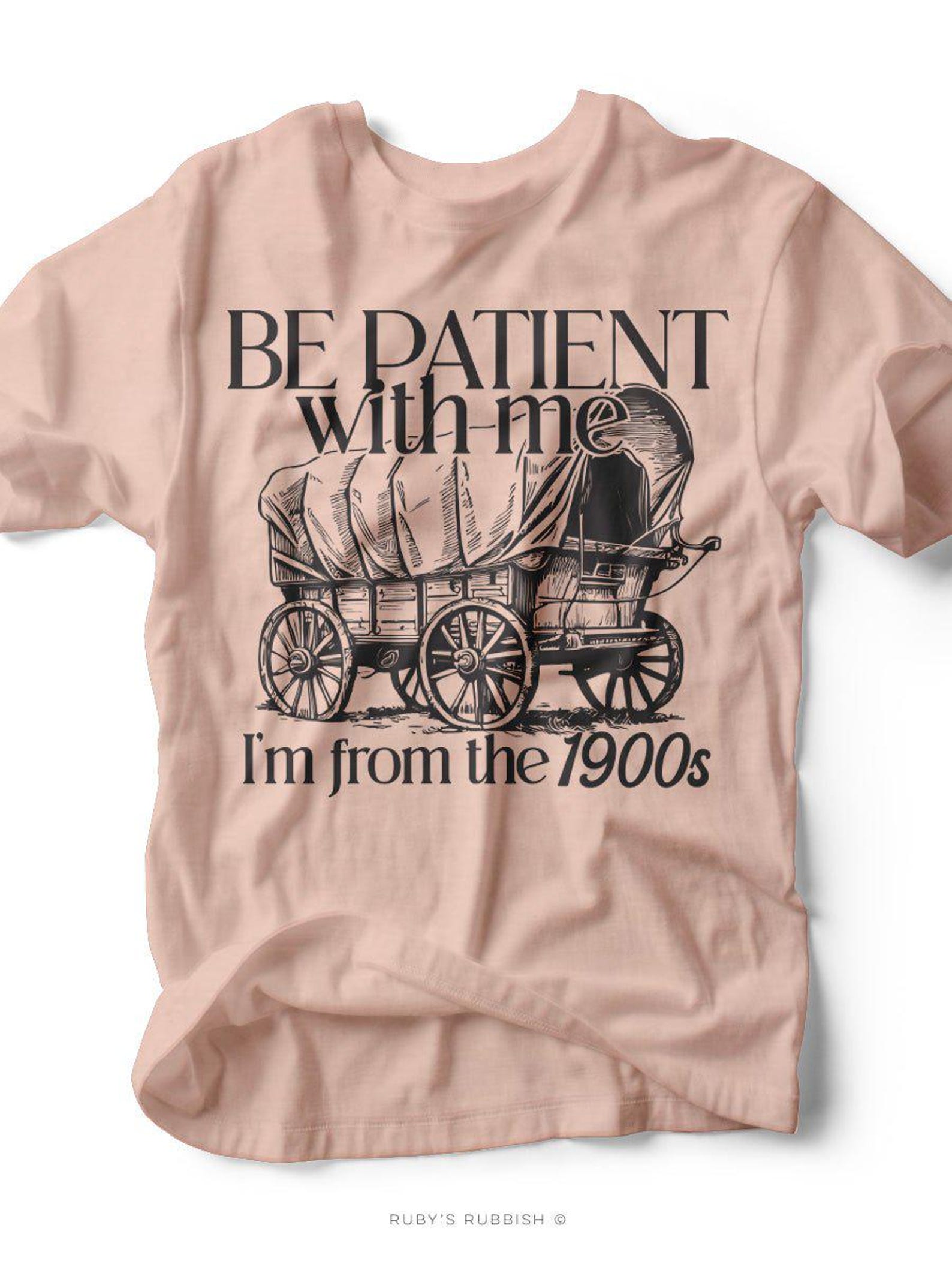Be Patient | Women s T-Shirt | Ruby s Rubbish® L