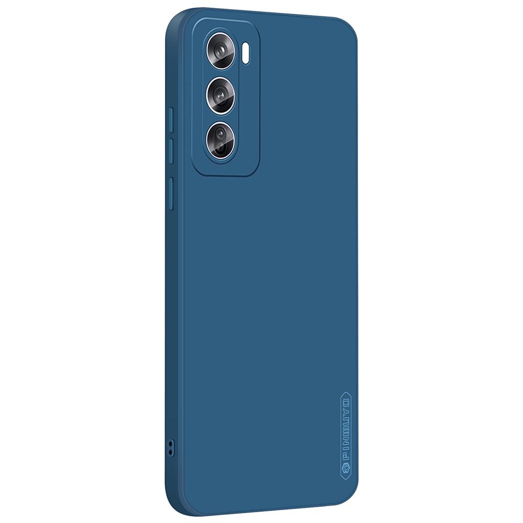 PINWUYO JK Touching Series For Oppo Reno12 Pro 5G (Global) TPU Case Fiber Lining Phone Cover