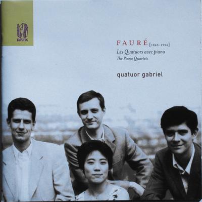 CD QUATUOR GABRIEL - Fauré: Les Quatuors Avec Piano / Th LYR173 Lyrinx 1997 Europe Classical Used