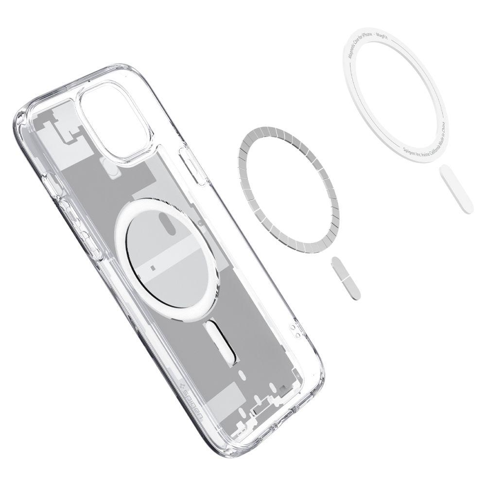 Spigen Ultra Hybrid Mag Magsafe Iphone 15 Plus Zero One White
