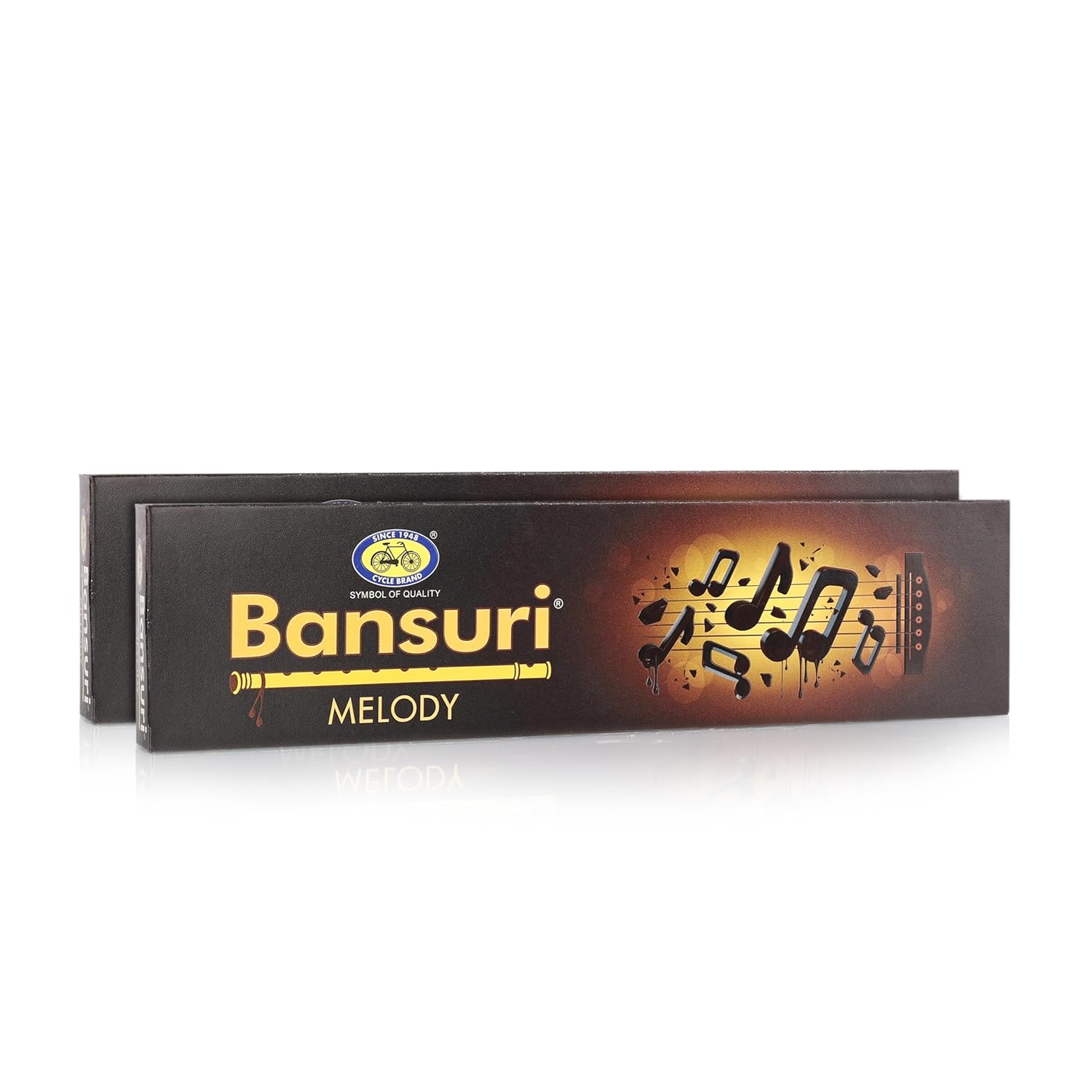 

Cycle Pure Bansuri Melody Agarbatti 100g Pack of 2 – Refreshing Incense Sticks for Relaxation and Positivity