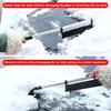1PC Car Snow Brush Extendable Cleaning Removal Shovel Scraper Winter Auto Brushes Windshield Deicer Remover Tools Wash Defroster