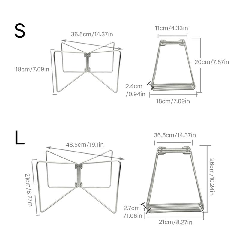 Storage Box Bracket for Outdoor Picnics Cooking Accessories Foldable Bracket Ice Box Stand Camping Folding Coolers Stand
