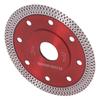 Diamond Saw Blade Cutting Porcelain Tile Ceramic Granite Marble Brick Grinding Polishing 4in Red