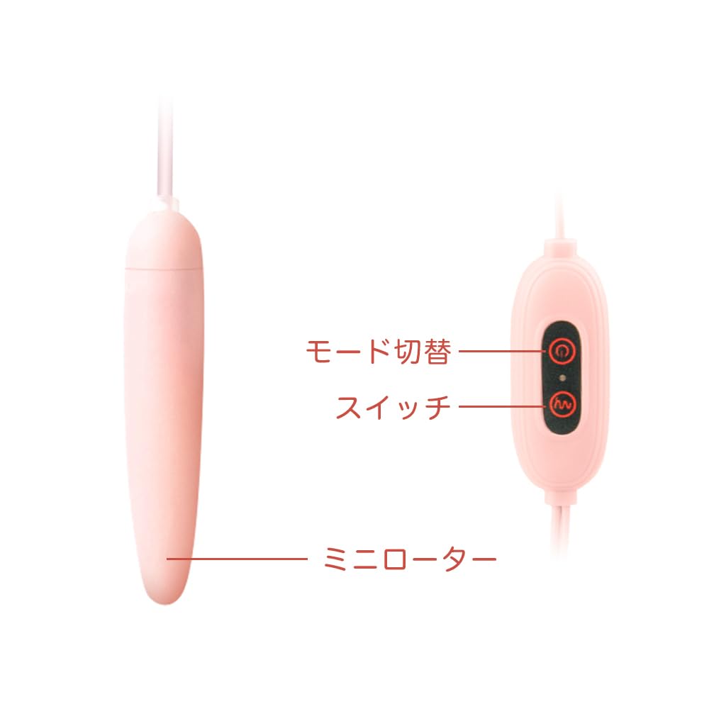 MGP Powerful Mini Rotor One Pointer Vibrator Nipple Torture Urethral Plug