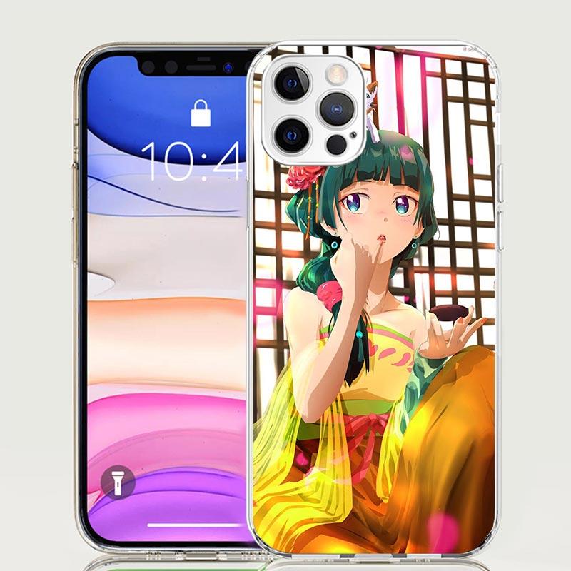 A-Apothecary D-Diaries Maomao Phone Case For iPhone 17 Air 16 15 Plus 11 14 Pro Max 13 Mini 12 7 8 + SE Pattern Art Customized C