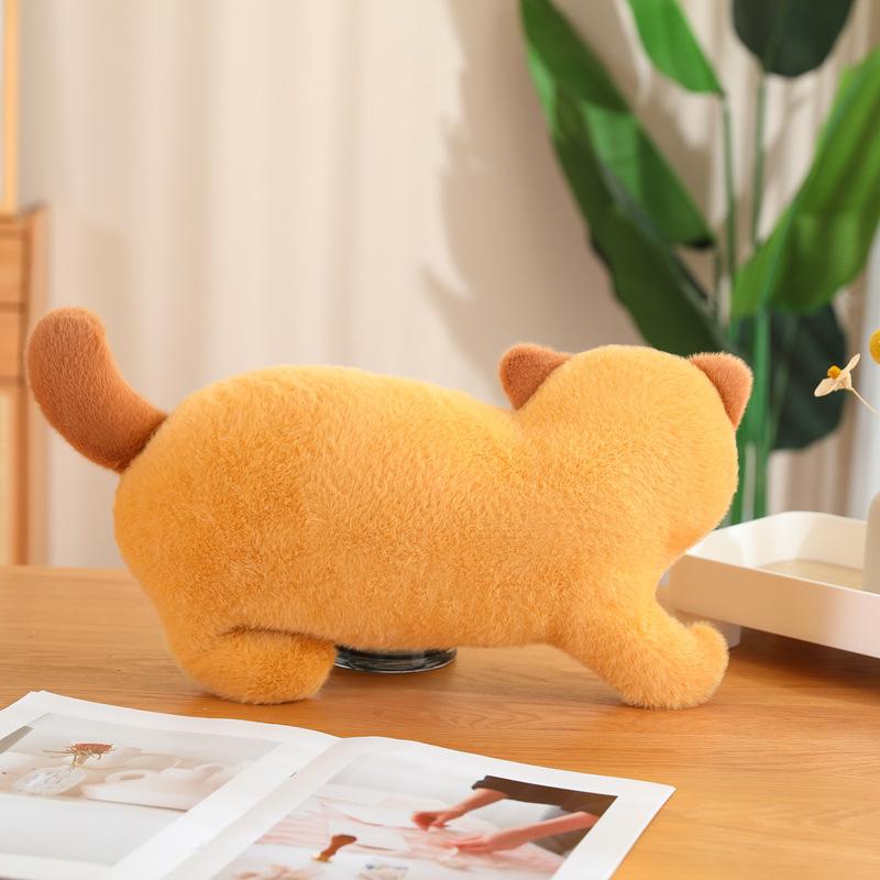 Cute Baguette Cat Plush Doll Bread Cat Throw Pillow Funny Doll Birthday Gift For Girl