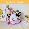 Cow Pattern Hard Shell Backpack  Schoolbag Waterproof Breathable Birthday Gift