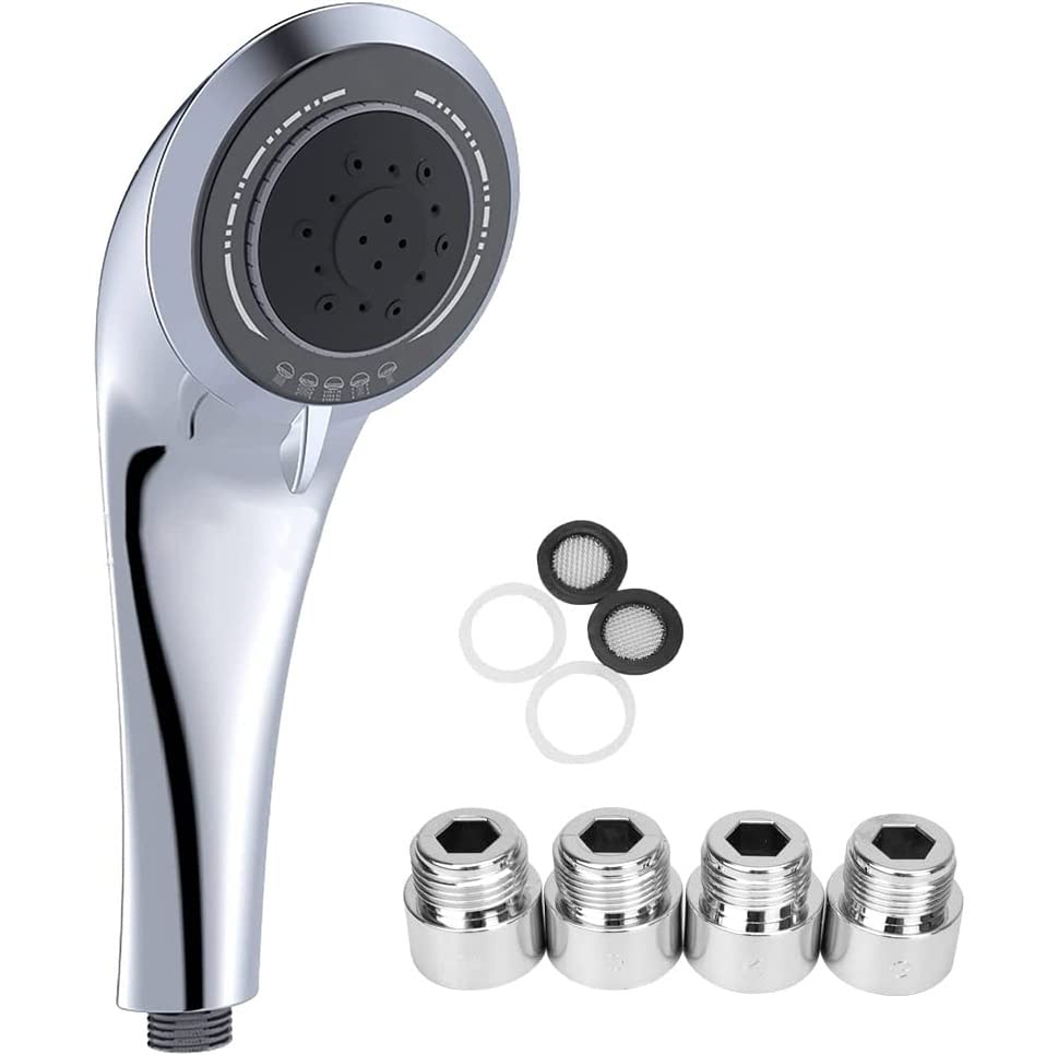 

Душевая микро нано вода без инструментов легко в соответствии с международным стандартом [Бакумацу] головка, пузырь, экономия, требуется, установка, адаптер, G1/2 (06)