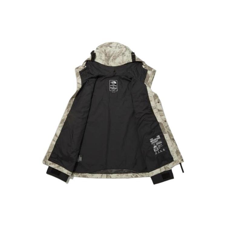 The North Face Waterproof And Windproof Windbreaker Jacket Unisex Umber NJ2GP50B