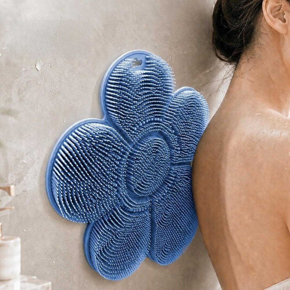 Tappetino Scrubber Antiscivolo per Doccia Facile da Pulire Esfoliante Tappetino da Bagno Nuovo Tappetino Pulizia Piedi Uso Bagno