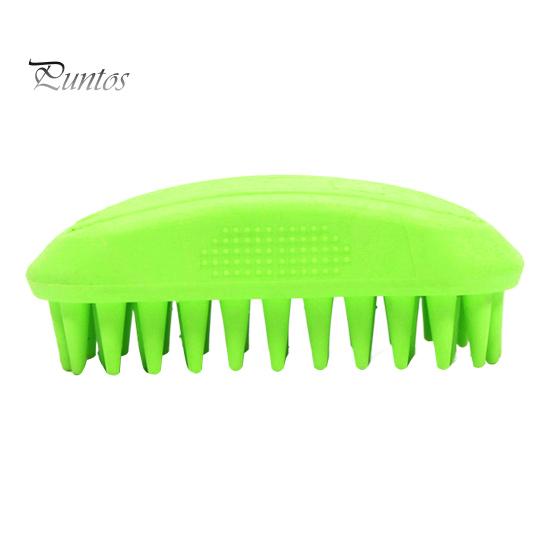 

Щетка для купания домашних животных для собак Силиконовая щетка для ухода за собаками для душа Массажная щетка для контроля линьки Длинные короткие волосы Домашние животные Аксессуары для ухода за щенками зелёный
