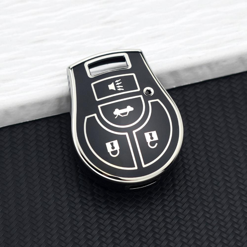 

Soft TPU Key Fob Protective Shell For Nissan Rogue Altima Sentra Qashqai Tiida Pathfinder Maxima Juke Micra March Cube Terrano