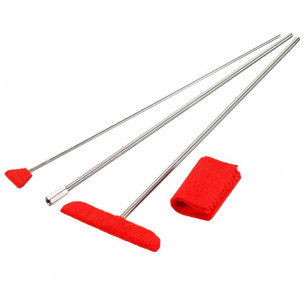 4 Pieces Piano Cleaning Kit Long-Lasting Hard-to-Reach High-Density for Pianists