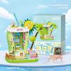 DIY Building Blocks Kits 3 Combination Series House Model Box City street Modular Street View Model Bricks Toy Set Gift for Kids