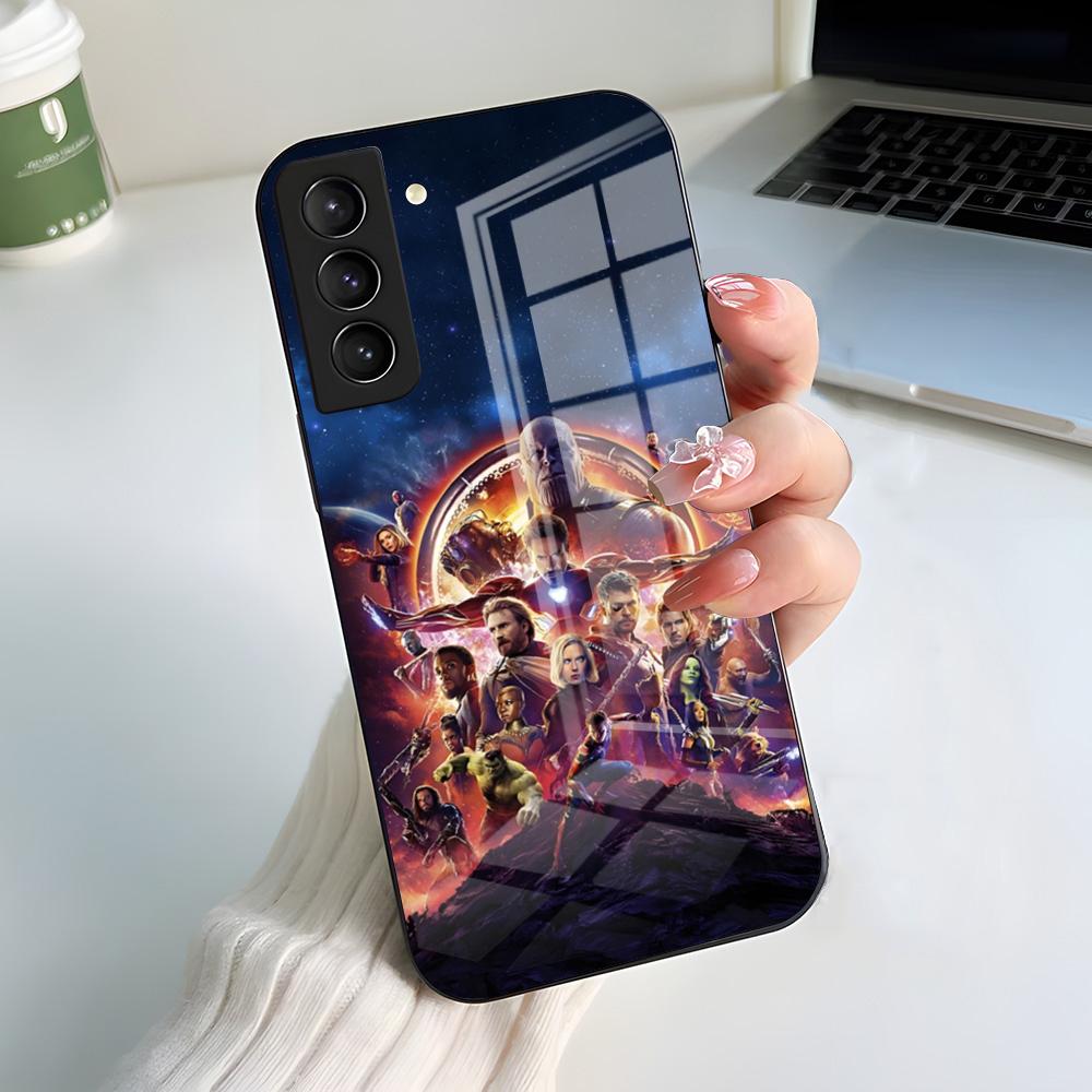 

A-AvengersE Phone Case For Samsung A56 A36 A26 A16 A15 A25 A35 A55 A14 A34 A24 A54 Glass Case Samsung A56