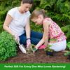 Garden Trowel & Hand Wide Shovel Pointed with Soft Rubberized Non-Slip Ergonomic Handle for Planting, Transplanting, Weeding, Mo