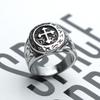 Cross Ring Vintage Ins Trendy Men and Women Couple Ring Vintage Index Finger Cross Ring 2026