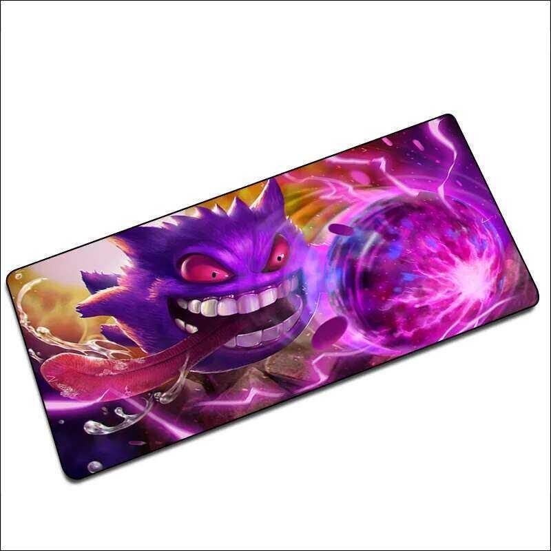 PPokemonsGGengars Mousepad Keyboard Extended Gaming Mouse Pad Office Accessories Large Desk Mat Anime Mouse Mats Cute Carpet