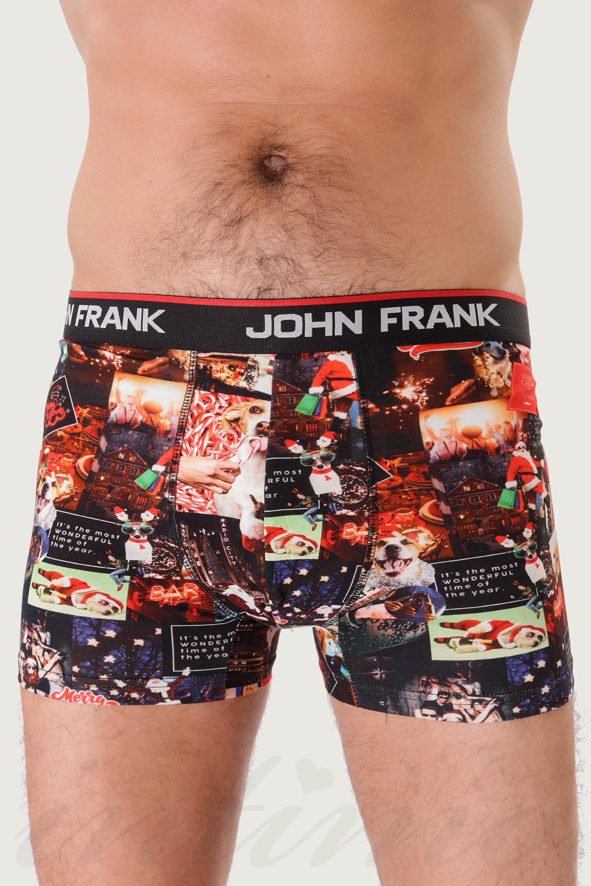 

Труси боксери John Frank (71849) 48(M) різнокольорові кольору